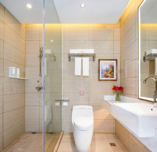 Bathroom, Vienna Hotel Hebei Cangzhou Yanshan Yanbai Life Plaza, Cangzhou