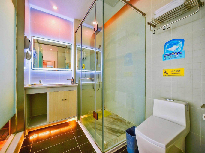 Bathroom, 7 Days Inn·Chengdu Mianzhu, Deyang
