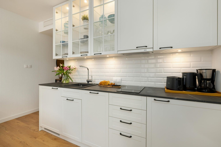 Private kitchen 5, Holiday Studio With Access to Pool and Sauna, Gryfice
