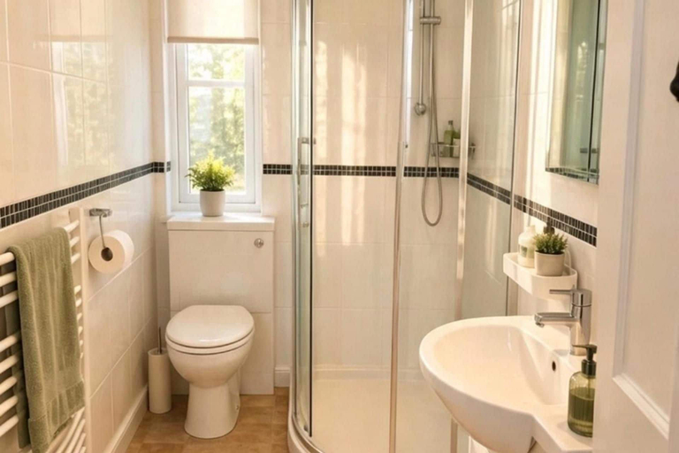 Bathroom, Luxury Cottage Escape Sleeps 4 With Hot Tub & Pool, London