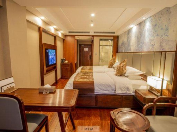 Bedroom 3, Greentree Eastern Linyi Linshu Aegean Hotel, Linyi