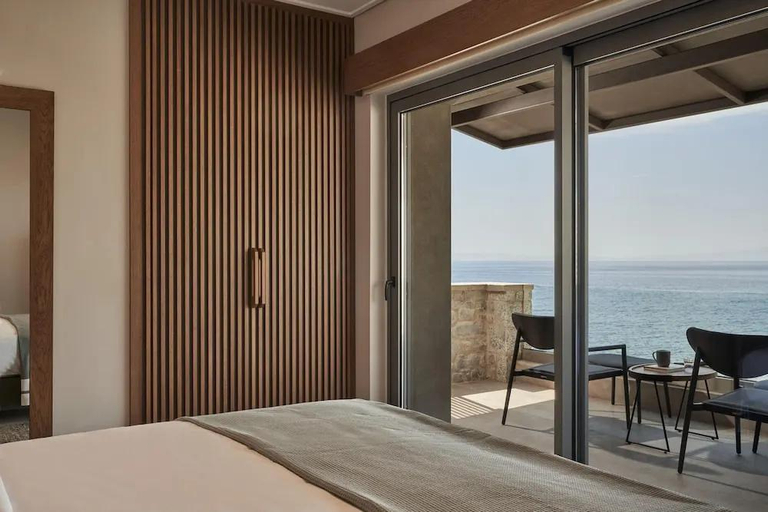 Bedroom 4, Beachfront Alassa Villas with Private Pools, Peloponnese