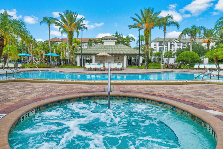 Outdoor spa tub 3, Vcr2-409 Epic 3BR Condo Near Disney and Universal, Orange