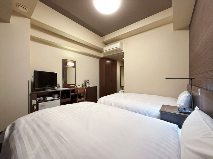 Bedroom 4, Hotel Route-Inn Hakata Ekimae -Hakataguchi-, Fukuoka