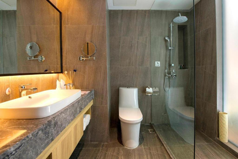 Bathroom 4, danfeng kelly hotel, Shenzhen
