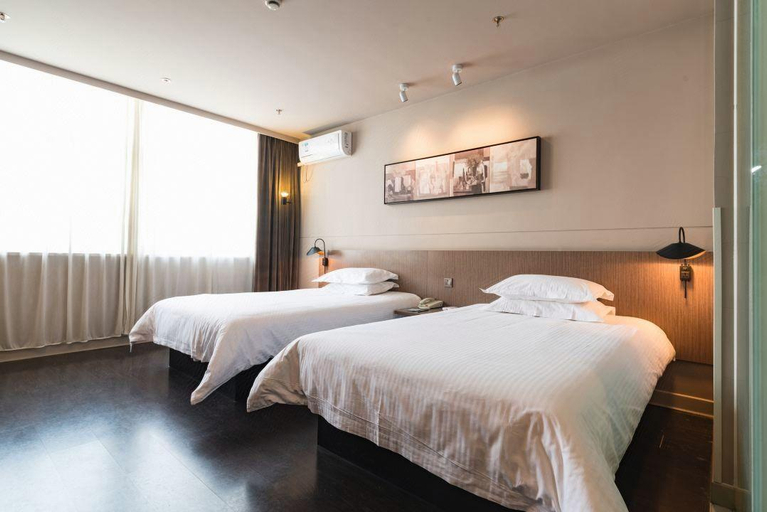 Bedroom 3, Jinjiang Inn Dongtai Fanbei North Road, Yancheng