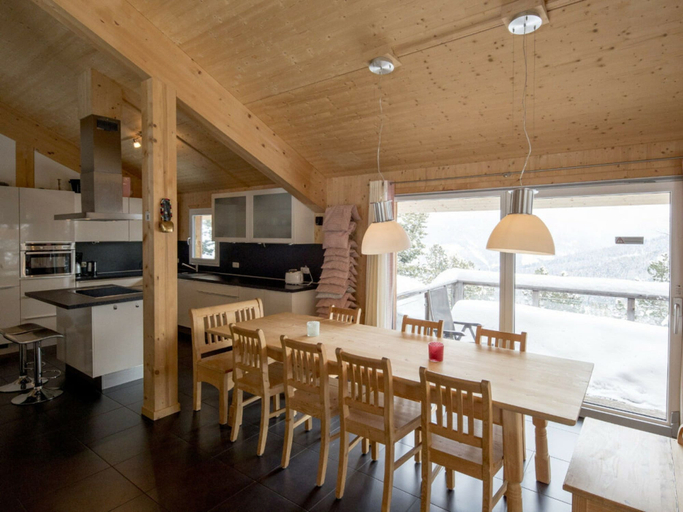 Dining, Cabin in Turrach With Sauna and Balcony, Murau