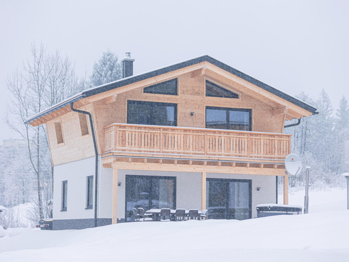 Exterior view 2, Chalet in St. Englmar with Private Sauna & Hot Tub, Straubing-Bogen