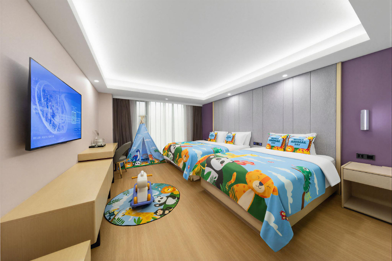 Bedroom 2, Lavande Hotel Beijing Fangshan Changyang Metro Station, Beijing
