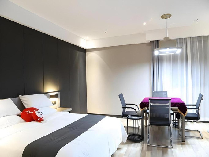 Bedroom 1, Thank Inn Plus Jiangsu Taizhou Renmin Hospital, Taizhou