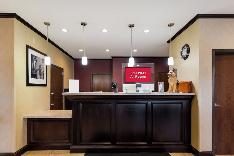 Public Area, Red Roof Inn Pecos, Reeves