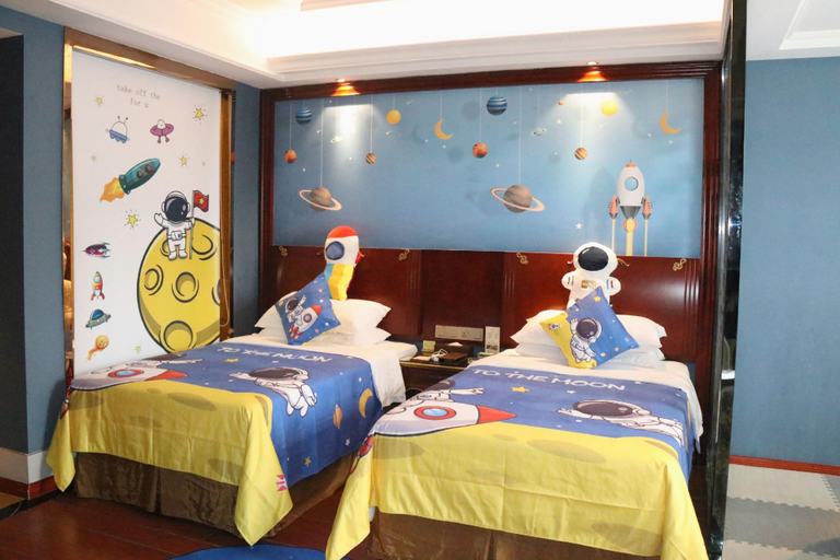Bedroom 2, Vienna International Hotel Bazhong East Gate, Bazhong