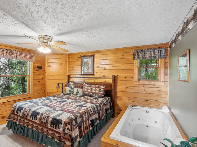 Bedroom 3, Cub's Cove by Jackson Mountain Rentals, Sevier