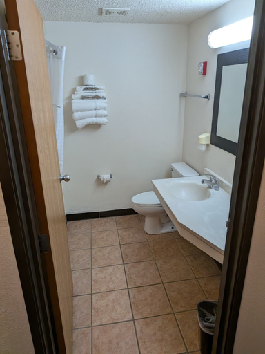 Bathroom 4, Super 8 by Wyndham Plano/Dallas Area, Collin