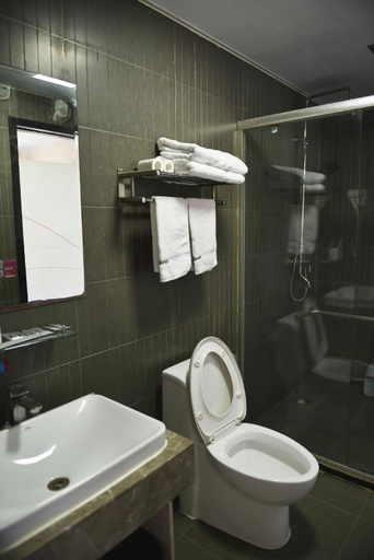 Bathroom 3, Thank Inn Plus Hotel Xuzhou Gulou Dahuangshan, Xuzhou