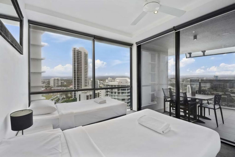 Bedroom 3, Circle on Cavill Surfers Paradise - GCLR, Gold Coast