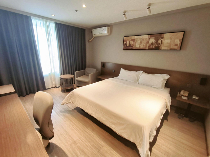 Bedroom 3, Jinjiang Inn Select Zhenjiang Yangzhong Yangzi Middle Road, Zhenjiang