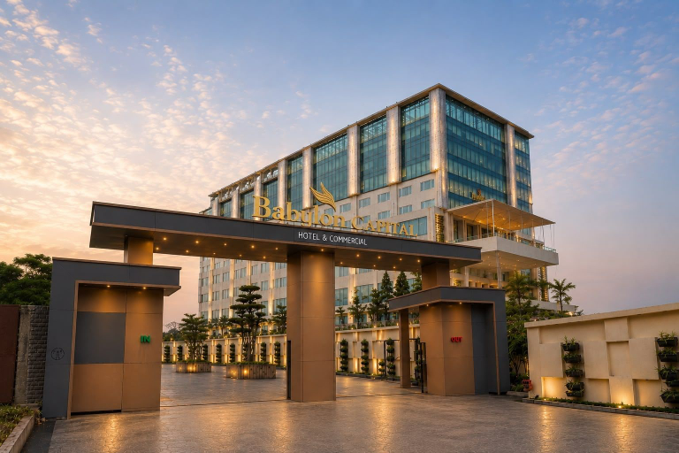 Exterior & Views 2, Babylon Capital, Raipur