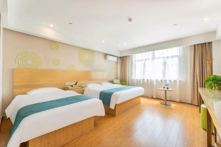 Bedroom 3, GreenTree Inn (Suzhou Si County Luanhe Avenue), Suzhou