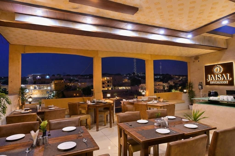 Outdoor dining 5, Hotel Jaisal Excellency, Jaisalmer