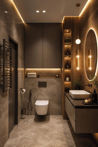 Bathroom 4, Hotel West End Mahipalpur Delhi IGI, Delhi