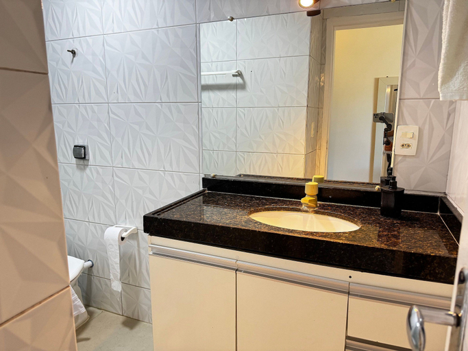 Bathroom 4, Apart Hotel Marinas Tamandaré Carneiros, Tamandaré