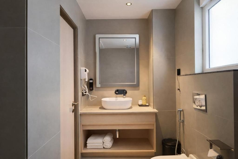Bathroom 4, Hotel Mid Town, East Sikkim