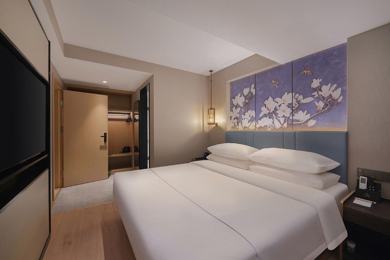 Bedroom, Jinjiang Inn Nanjing Maigao Bridge, Nanjing