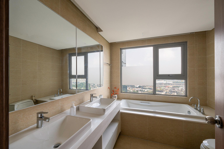 Bathroom, Allen luxury apartment - Vinhomes central park, Bình Thạnh
