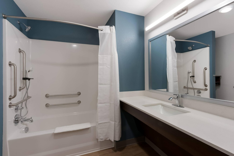 Bathroom 5, Woodspring Suites Chandler Airport, Maricopa