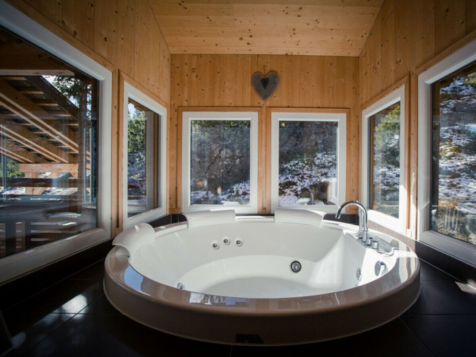 Bathroom 2, Cabin in Turrach With Sauna and Balcony, Murau
