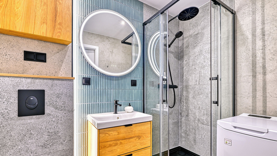 Bathroom, Apartamenty Sun & Snow Okrzei, Jelenia Góra
