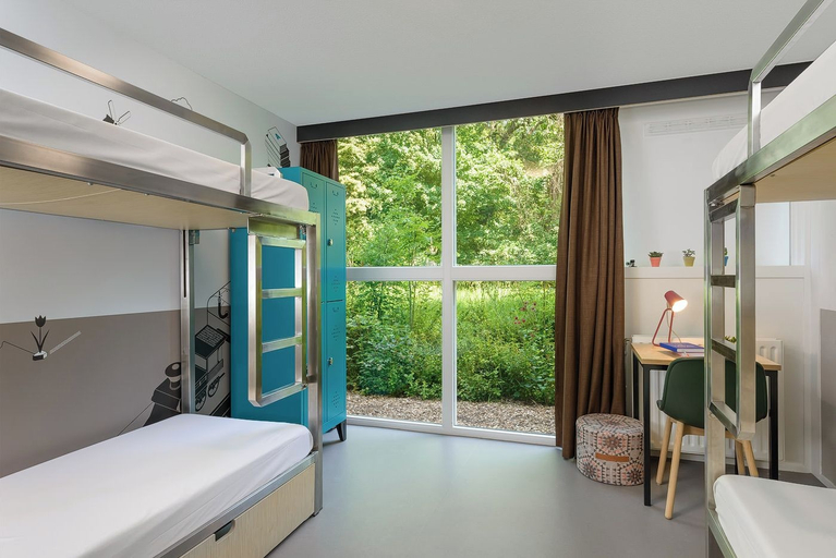 Bedroom 4, Stayokay Haarlem - Hostel, Velsen