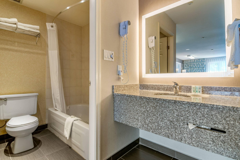 Bathroom 4, Quality Inn, Thompson-Nicola