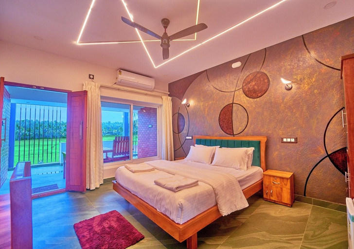 Room 3, Verdant View Beach Resort by VOYE HOMES, Thiruvananthapuram