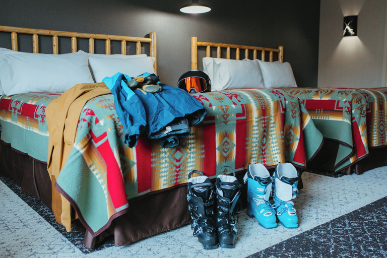 Bedroom 3, Brewster Mountain Lodge, Division No. 15