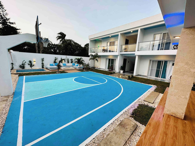 Sport court 3, Amazing 12br Villa With 4 Master Rooms, Sosua