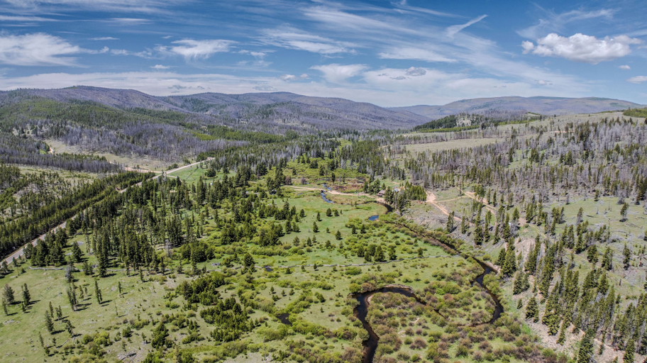 Aerial view 2, Nez Perce Trail Stay & Play, Beaverhead
