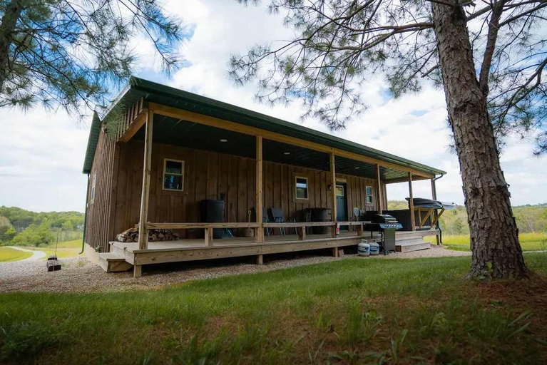 Exterior 3, Secluded Hocking Hills Villa With Pond and Hot Tub, Hocking
