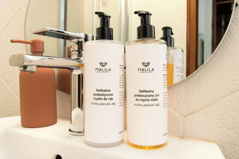 Bathroom amenities, Malila Apartments Wawel Castle Koletek, Kraków City