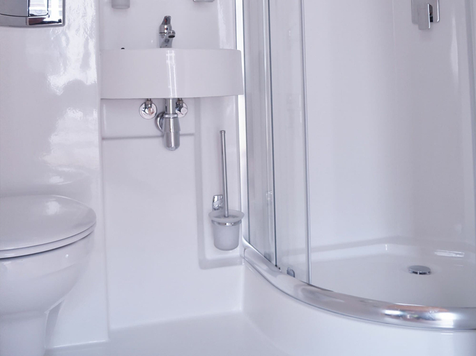 Bathroom 4, Cozy Holiday Home in Mielno near Lake, Koszalin