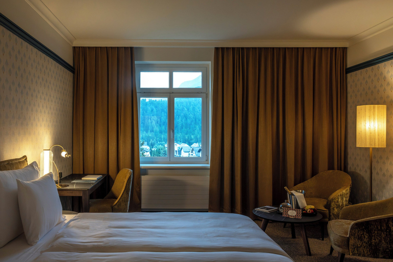 Bedroom 3, Cresta Palace, Maloja