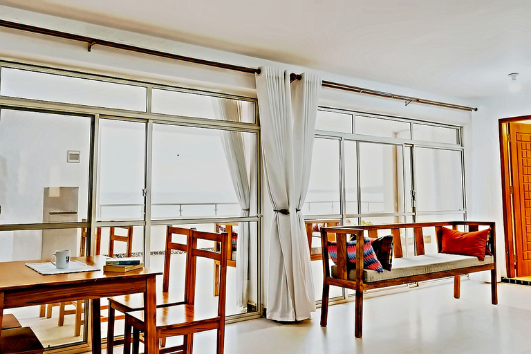 Living room 3, Private Beachfront Apartment With Ocean Views in Zanzibar, Kati