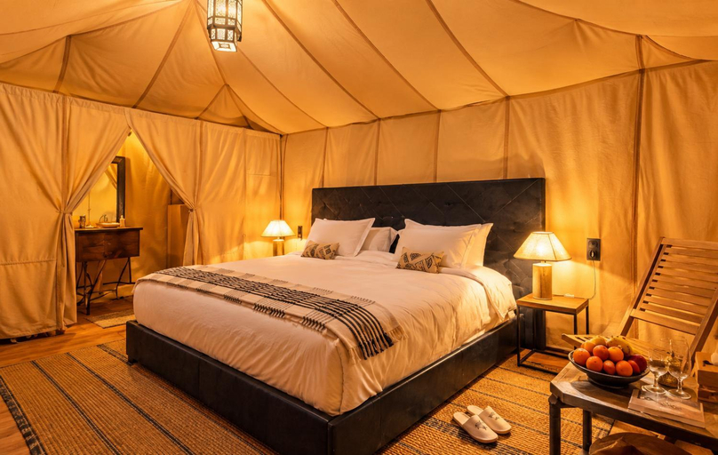 Bedroom 3, Sunrise Dunes Luxury Camp, Errachidia