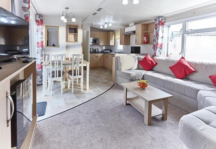 Living area 2, Ruda Holiday Park, Devon