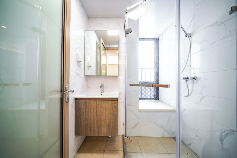 Bathroom, Shuibei Era Apartment Hotel, Shenzhen