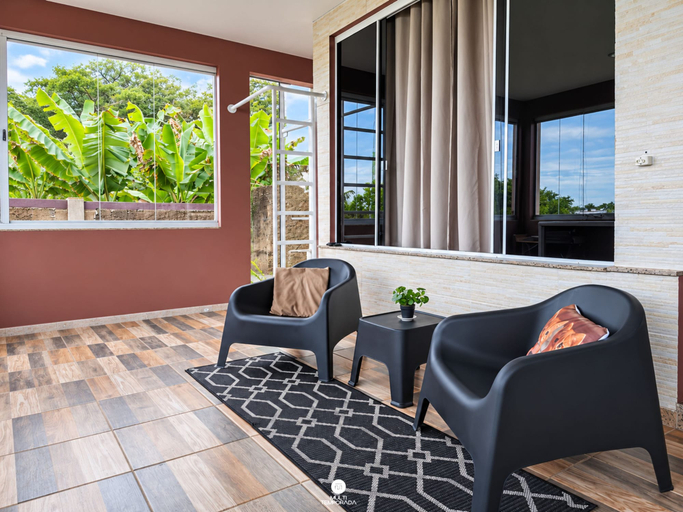 Living area 2, Casa na Lagoa Imaruí-SC, Imaruí