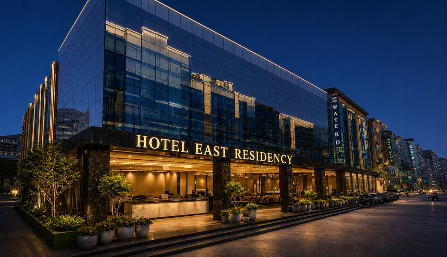 Front of property, Hotel East Residency Delhi Airport, Delhi