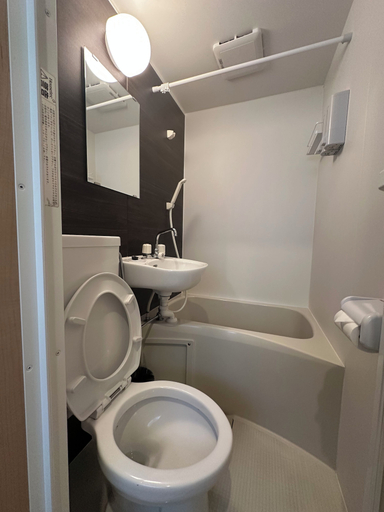 Bathroom 3, Sakura Hotel, Kōtō
