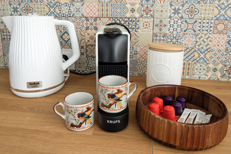 Coffee and/or coffee maker, Malila Apartments Wawel Castle Koletek, Kraków City